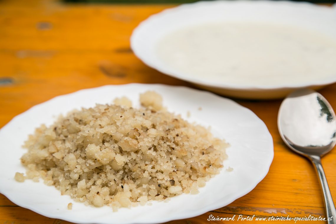 Brennsterz mit Kaffee - Rezept - Steirische Spezialitäten