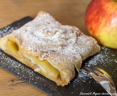 Saftiger Apfelgitterkuchen Mit Murbteig Rezept Steirische